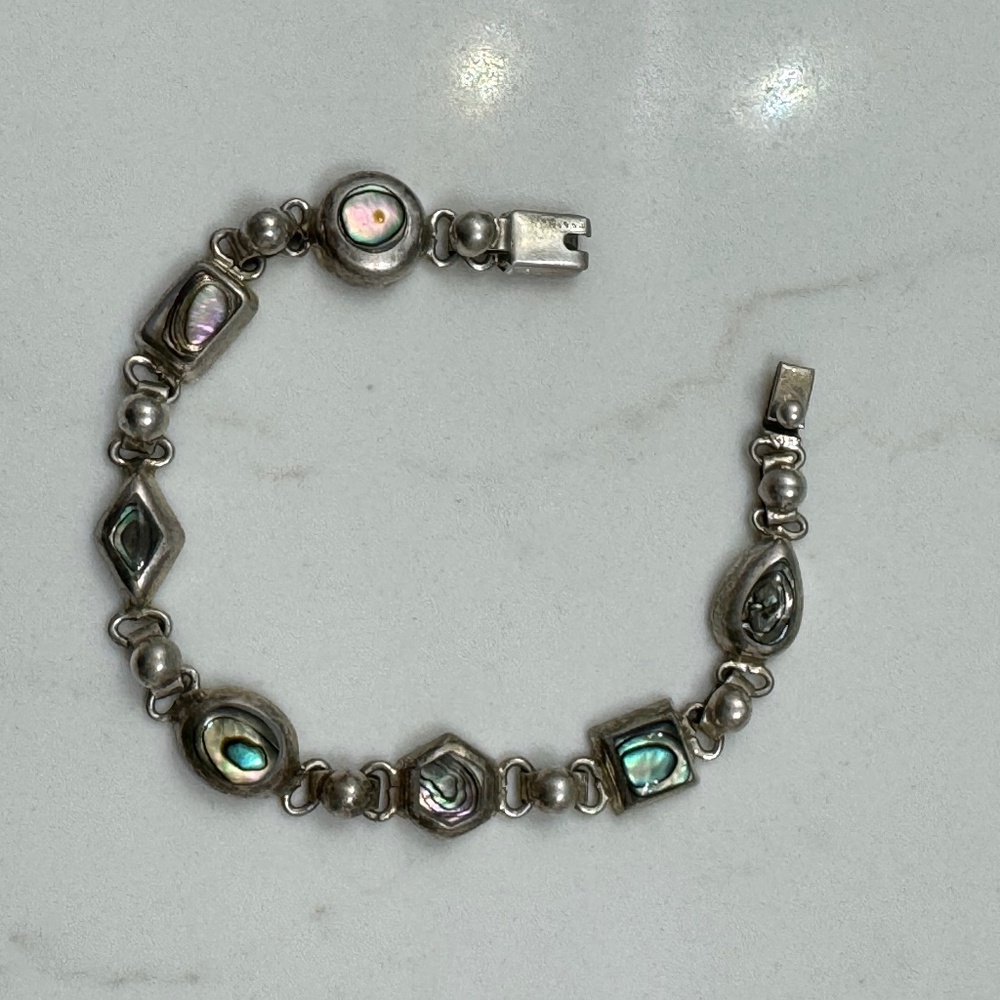 Sterling silver Bracelet(26g)